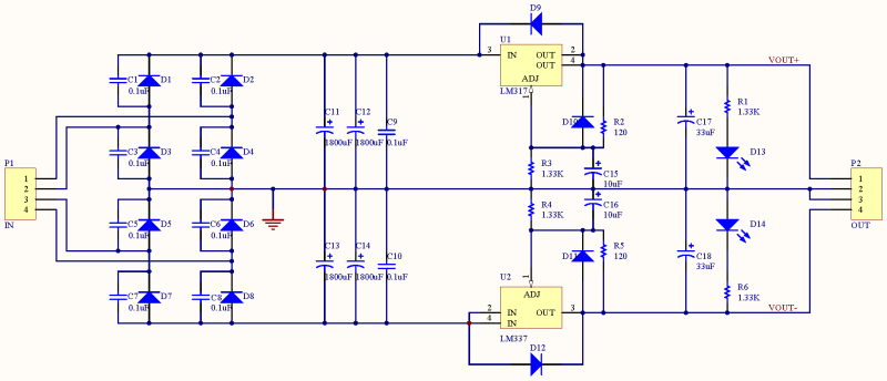 lm317 circuit diagram